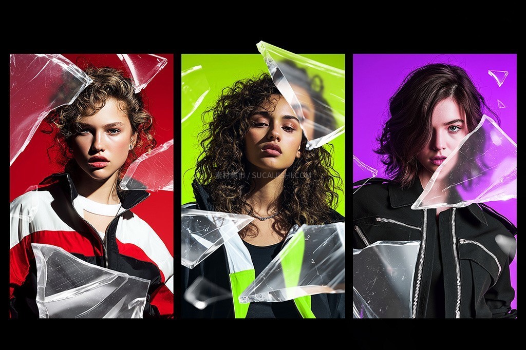 200+真实破碎玻璃效果Photoshop笔刷